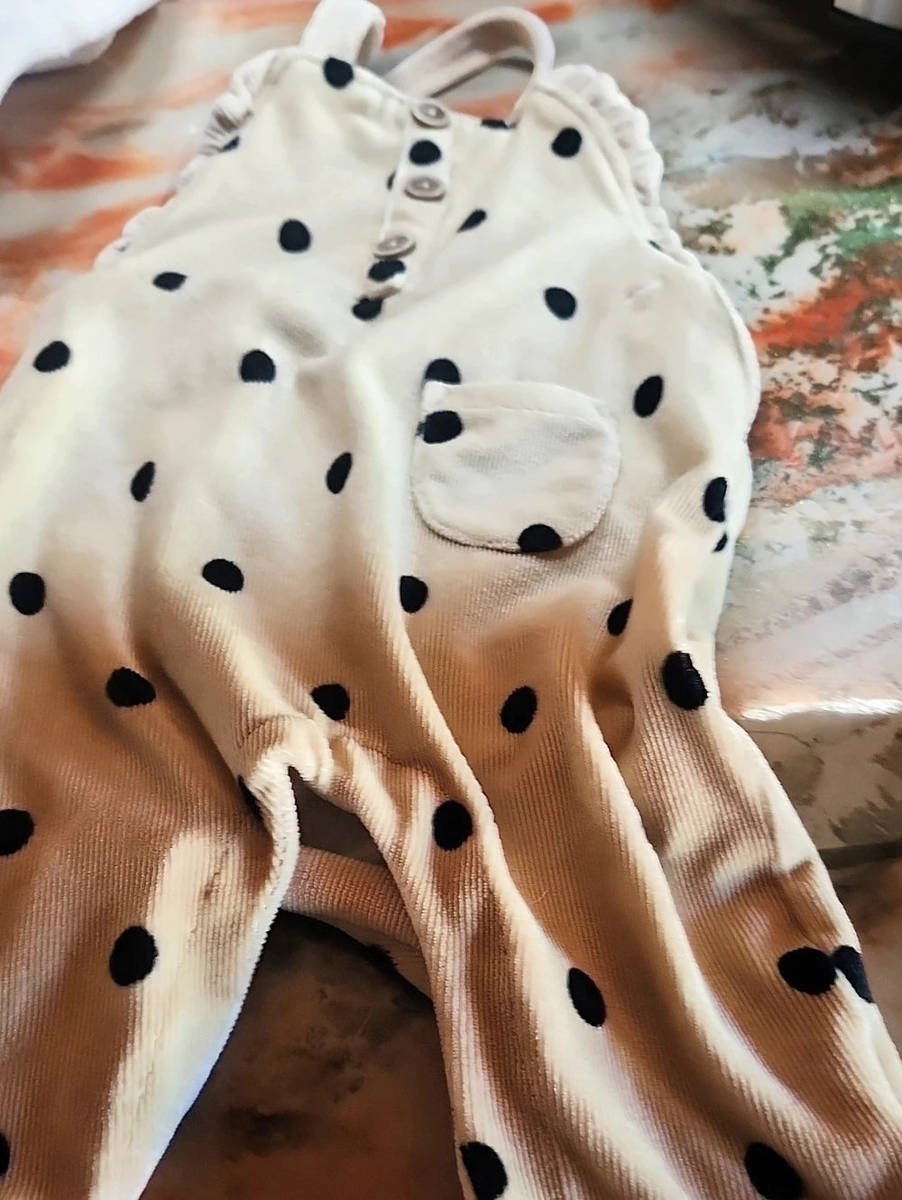 Baby Polka Dot One-Piece Like New